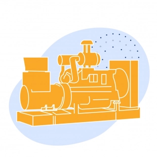 Дизель-генераторная установка 3008 series 1200 об/мин 700 кВт