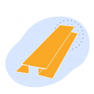 Н-образный профиль стальной 260х400х18.4 мм 17Г1С ТУ 14-2-24-72