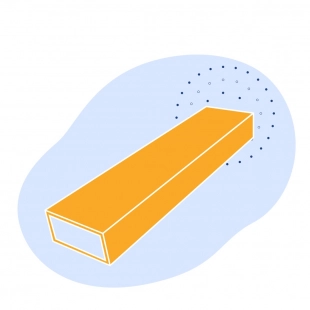 Труба стальная профильная прямоугольная 180х80х10.5 мм Ст3пс ГОСТ 32931-2015