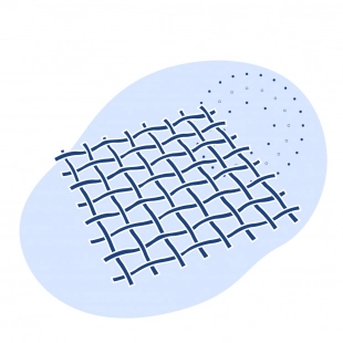 Стальная плетеная сетка квадратная 30x1.8 мм ст3 ГОСТ 5336-80