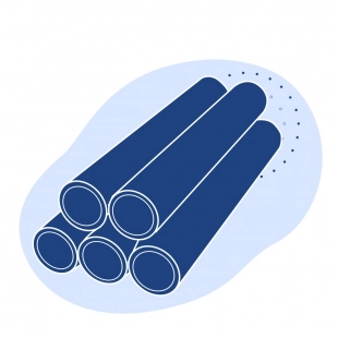 Труба стальная электросварная прямошовная 3020x60 мм Ст20