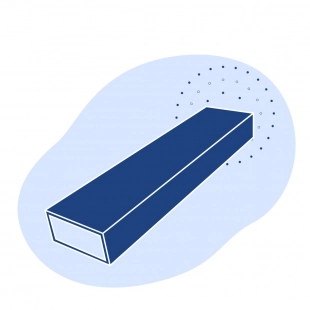 Труба стальная профильная прямоугольная 180х80х10.5 мм Ст3пс ГОСТ 32931-2015